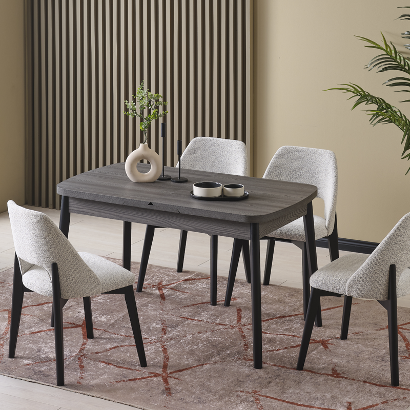 ТРАПЕЗНА МАСА M650 DUERO - АНТРАЦИТ BL &ndash; Трапезни маси, артикул 3531328 | Altek Mebel