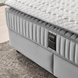 КРОВАТЬ WAVE 160X200 BABY FACE 25 (СВ.СЕРЫЙ 25) изображение 5 | Altek Mebel