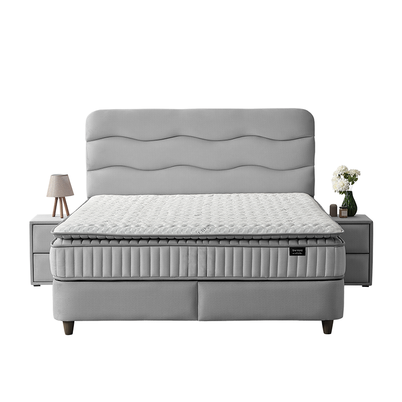 КРОВАТЬ WAVE 160X200 BABY FACE 25 (СВ.СЕРЫЙ 25) &ndash; Кровати, артикул 3560357 | Altek Mebel