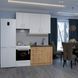 Готова кухня Belasitsa E-line ПДЧ3 160 Дъб крафт голд/Бял снимка 1 | Altek Mebel