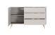 Комод Lante 1D3S/138 Бежевый (золотые ножки) изображение 6 | Altek Mebel