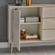 Комод Lante 1D3S/138 Бежевый (золотые ножки) изображение 9 | Altek Mebel