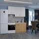 Готова кухня Belasitsa E-line ПДЧ3 160 Дъб крафт голд/Бял снимка 1 | Altek Mebel