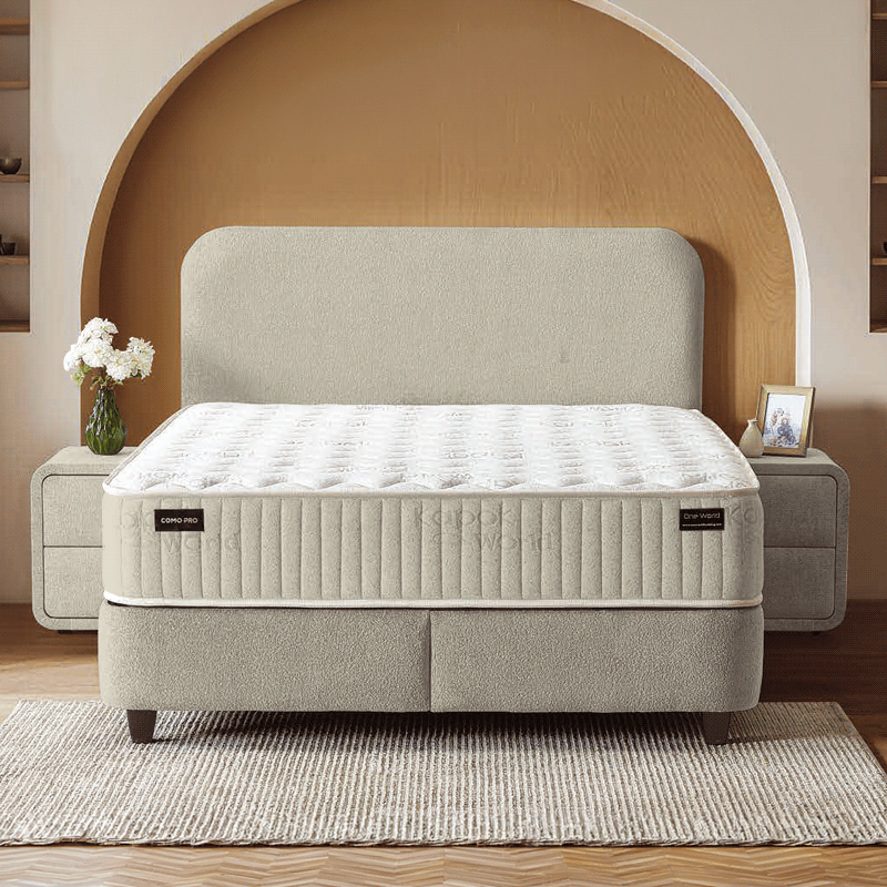 КРОВАТЬ COMO PRO 140X200 SYMPHONY PEARL (ЖЕМЧУГ SY) &ndash; Кровати, артикул 356039937 | Altek Mebel