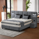 СПАЛНЯ ATHENA 160X200 NANO 13 (СИВ 13) снимка 2 | Altek Mebel