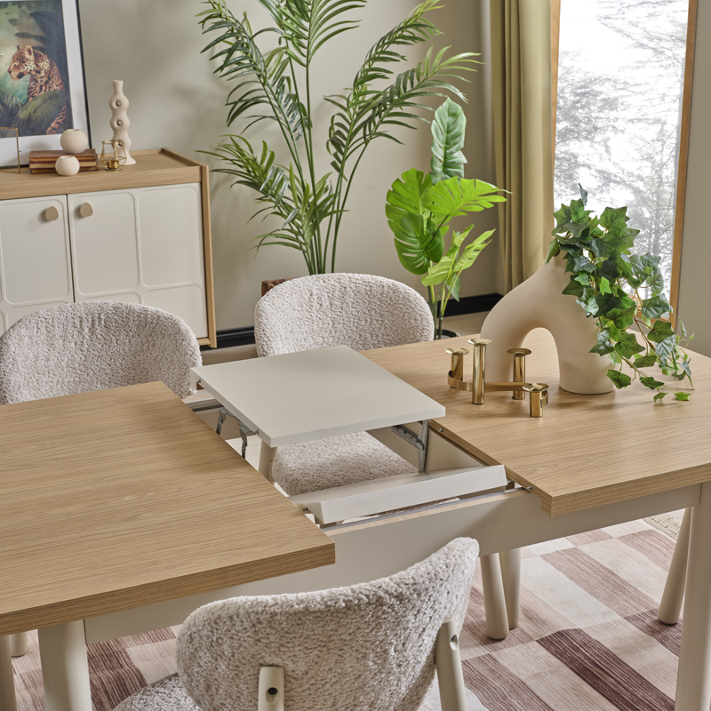 ТРАПЕЗНА МАСА M611 BAMIO - ТЪМЕН КЛЕН OW &ndash; Трапезни маси, артикул 3531313 | Altek Mebel