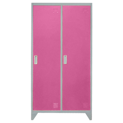 МЕТАЛЕН ШКАФ CR-1602 KZ - СИВ/РОЗОВ &ndash; Рафтове и шкафове за документи, артикул 3580161 | Altek Mebel