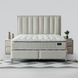 КРОВАТЬ MINI MOONLIGHT 160X200 VOGUE 01 (КРЕМ 01) изображение 3 | Altek Mebel