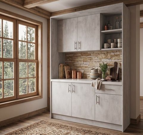 Кухня Смарт 1,0 Вариант 1 &ndash; Готови кухни, артикул 013-09908571 | Altek Mebel