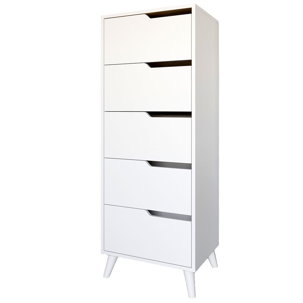 Комод Борн 500 Нимфея Альба (ножки белые) &ndash; Комоды, артикул MZN-031109 | Altek Mebel
