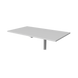 Раскладной настенный стол МИНИ2 белый/белый 1-10013-1 фото 3 Altek Mebel, Болгария