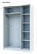 Комплект гардероби Promo Бял 3+3 ПДЧ 270x48x204 снимка 4 | Altek Mebel