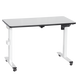 ЭРГОНОМИЧНЫЙ РАБОЧИЙ СТОЛ CR-114 W  белый 10023 фото 6 Altek Mebel, Болгария