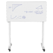 ЕРГОНОМИЧНО БЮРО CR-114 W бял 10023 снимка 1 Altek mebel, България